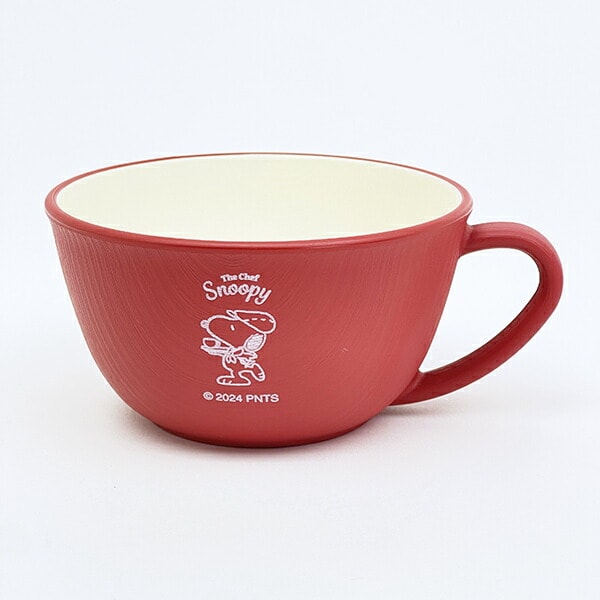スヌーピー シェフシリーズ 抗菌マグカップ (レッド) コップ SNOOPY