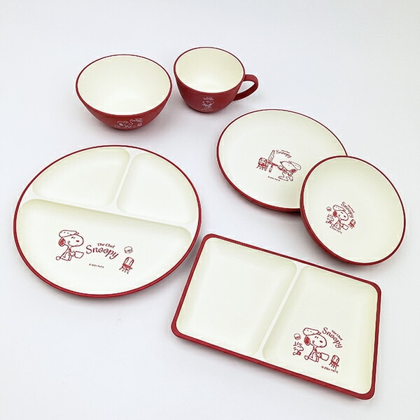 スヌーピー シェフシリーズ 抗菌マグカップ (レッド) コップ SNOOPY