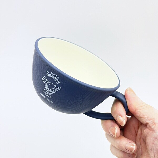 スヌーピー シェフシリーズ 抗菌マグカップ (ブルー) コップ SNOOPY