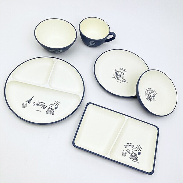 スヌーピー シェフシリーズ 抗菌マグカップ (ブルー) コップ SNOOPY