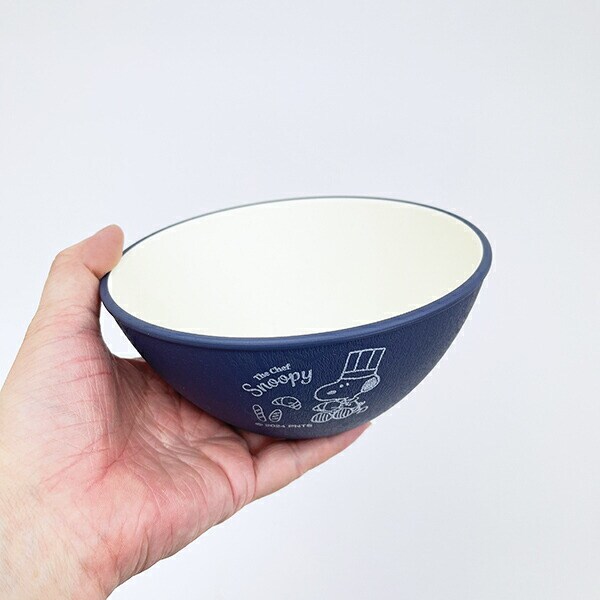 スヌーピー シェフシリーズ 抗菌ボウル (ブルー) 食器 SNOOPY