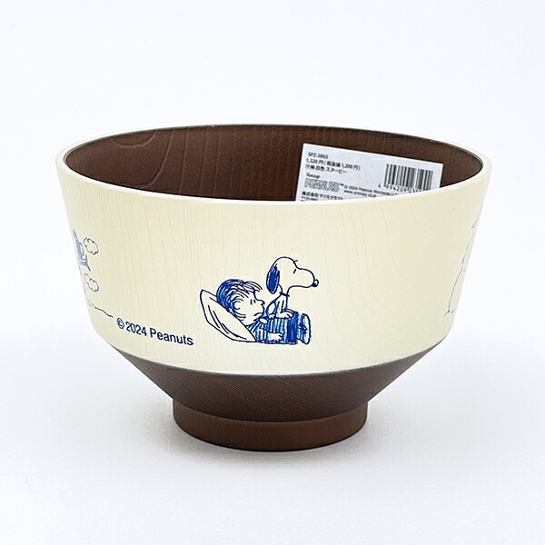 スヌーピー 汁椀 白色 食器 日本製 SNOOPY