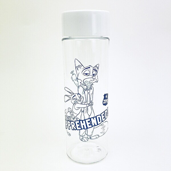 ディズニー ズートピア ニック＆ジュディ クリアボトル 水筒 ランチ 日本製 Disney