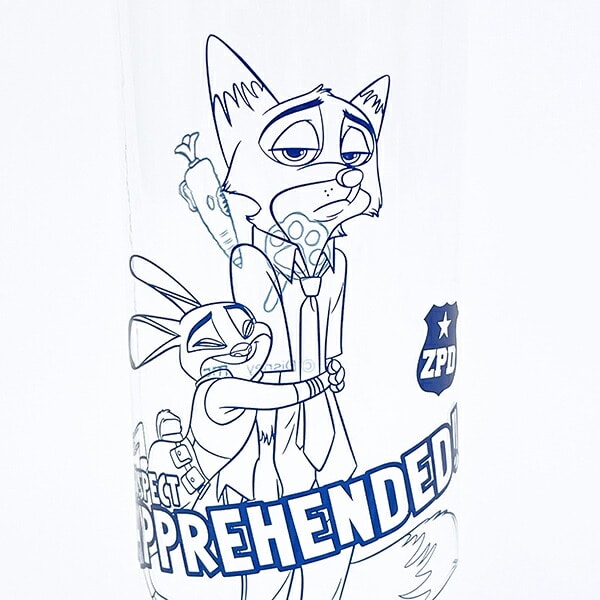 ディズニー ズートピア ニック＆ジュディ クリアボトル 水筒 ランチ 日本製 Disney