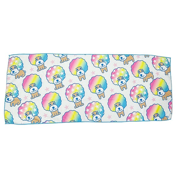 アフロ犬 ファストドライフェイスタオル San-X サンエックス