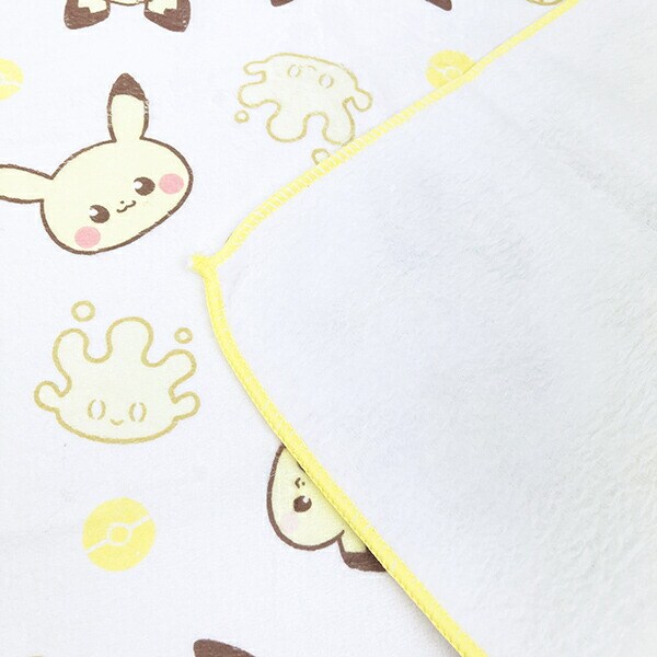 ポケットモンスター ポケピース ファストドライフェイスタオル イエロー ポケモン