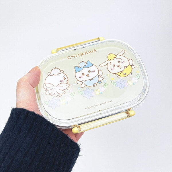 ちいかわ 丸型1段ランチボックス フェアリーフラワー 弁当箱 日本製