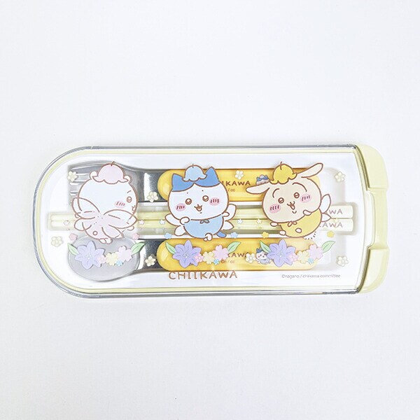 ちいかわ 引き蓋トリオセット フェアリーフラワー ランチ 日本製