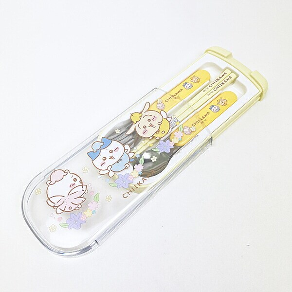 ちいかわ 引き蓋トリオセット フェアリーフラワー ランチ 日本製