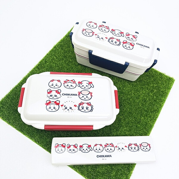 ちいかわ 4点ロック1段ランチボックス リボン 日本製