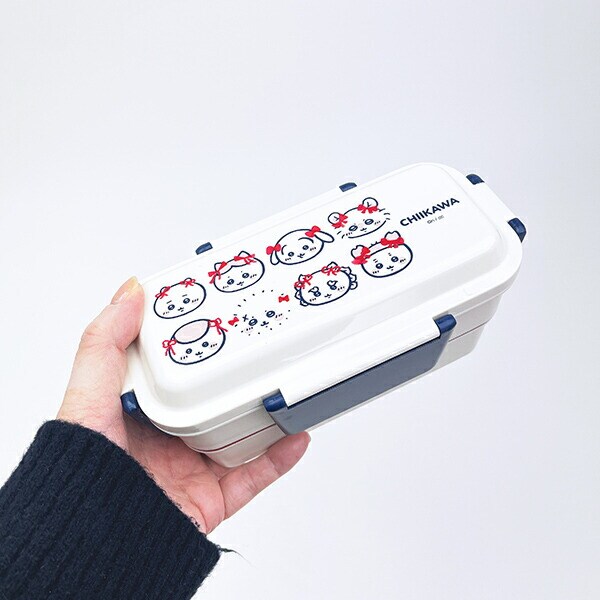 ちいかわ 4点ロック2段ランチボックス リボン 日本製