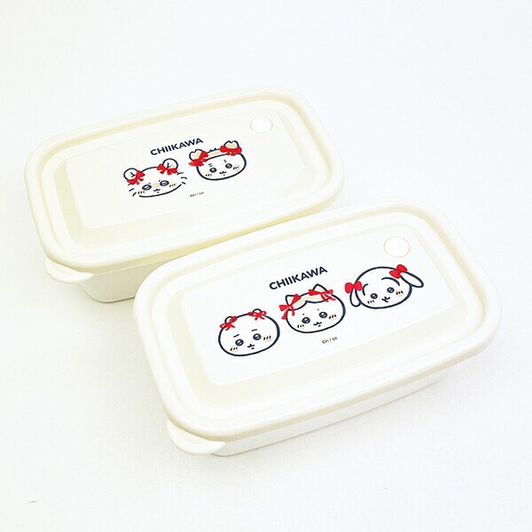 ちいかわ レンジパック2個セット リボン ランチ 日本製