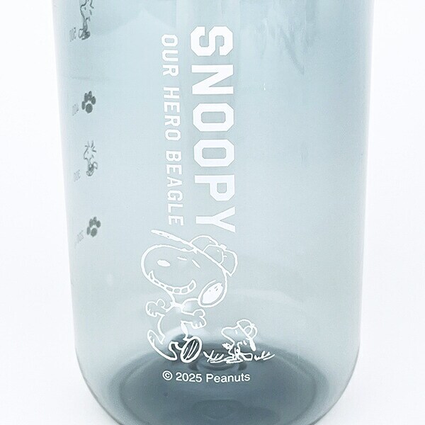 スヌーピー クリアウォーターボトル (グレー) ランチ 日本製 水筒 SNOOPY