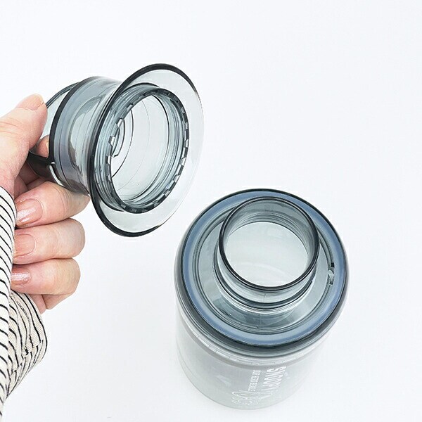 スヌーピー クリアウォーターボトル (グレー) ランチ 日本製 水筒 SNOOPY