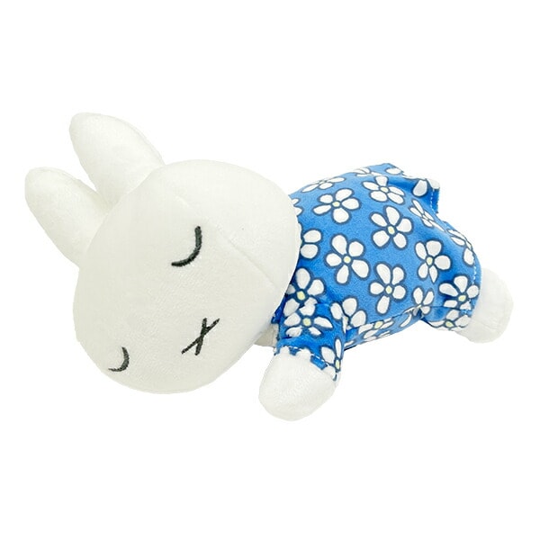 ミッフィー miffy ブルーナ フラワードレス すやすやフレンド ぬいぐるみ(M)