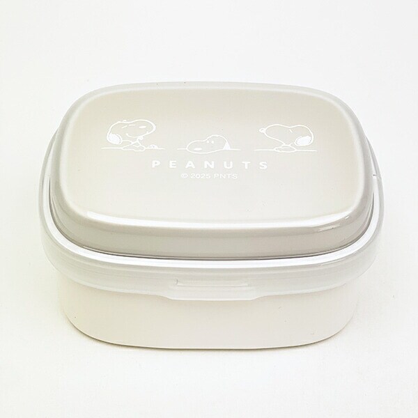スヌーピー ワンタッチ2段ランチボックス (テーブル) 日本製 SNOOPY