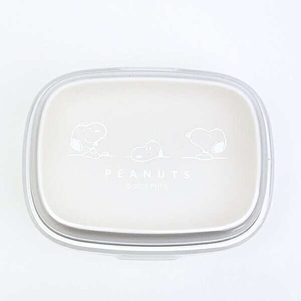 スヌーピー ワンタッチ2段ランチボックス (テーブル) 日本製 SNOOPY