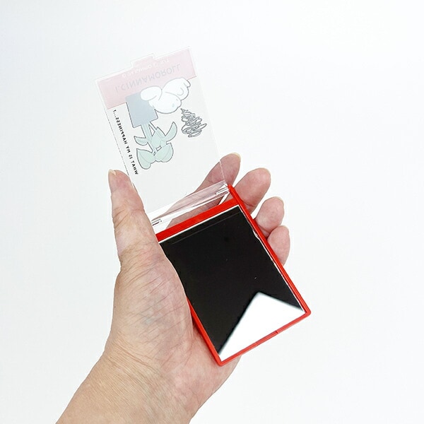 サンリオ アイシナモロール コンパクトミラー (レッド)
