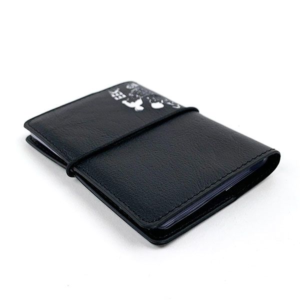 スヌーピー PEANUTS カードファイル　EEK！　スヌーピー カードケース ブラック 　 　