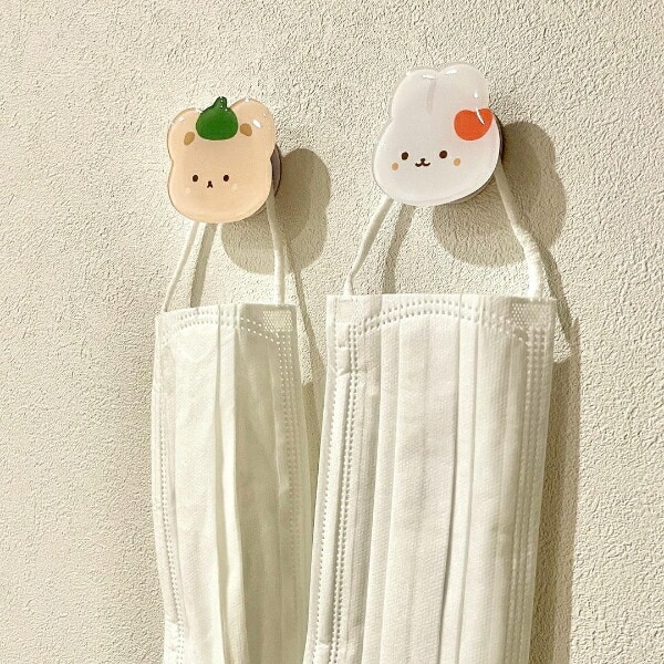 スタジオハヌル パム スマホグリップ ブラウン ブルー StudioHaneul おやすみ TOKTOK