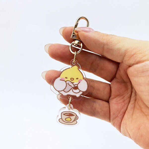 MUFFIN CORAER マフィンコーナー 2連アクリルキーホルダー DEVYEGG