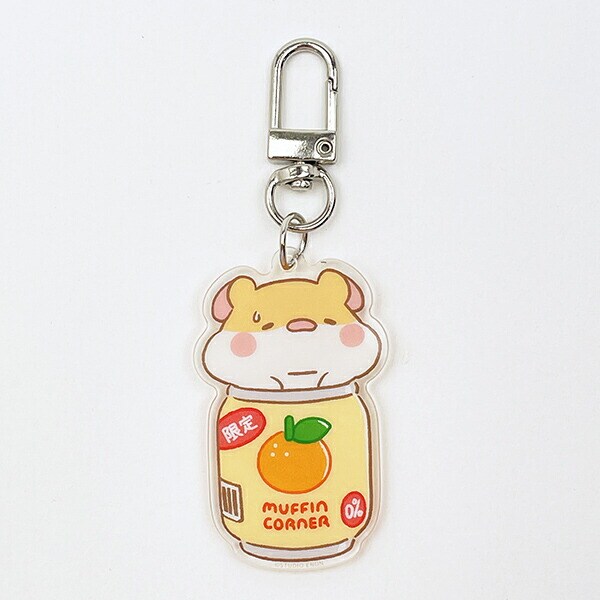 MUFFIN CORAER マフィンコーナー アクリルキーホルダー 缶 MUFFINMARU コンビニシリーズ