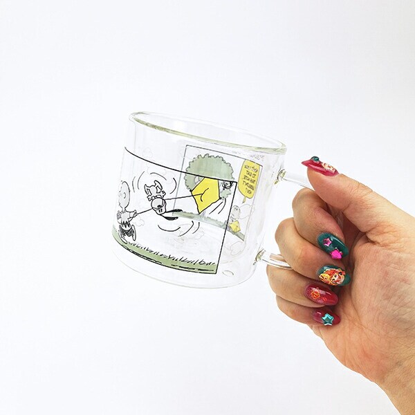 スヌーピー 凪食いの木 Wウォール耐熱マグ マグカップ SNOOPY