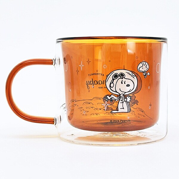 スヌーピー アストロノーツ Wウォール耐熱マグ マグカップ SNOOPY