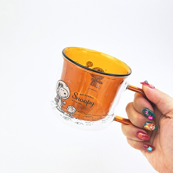 スヌーピー アストロノーツ Wウォール耐熱マグ マグカップ SNOOPY