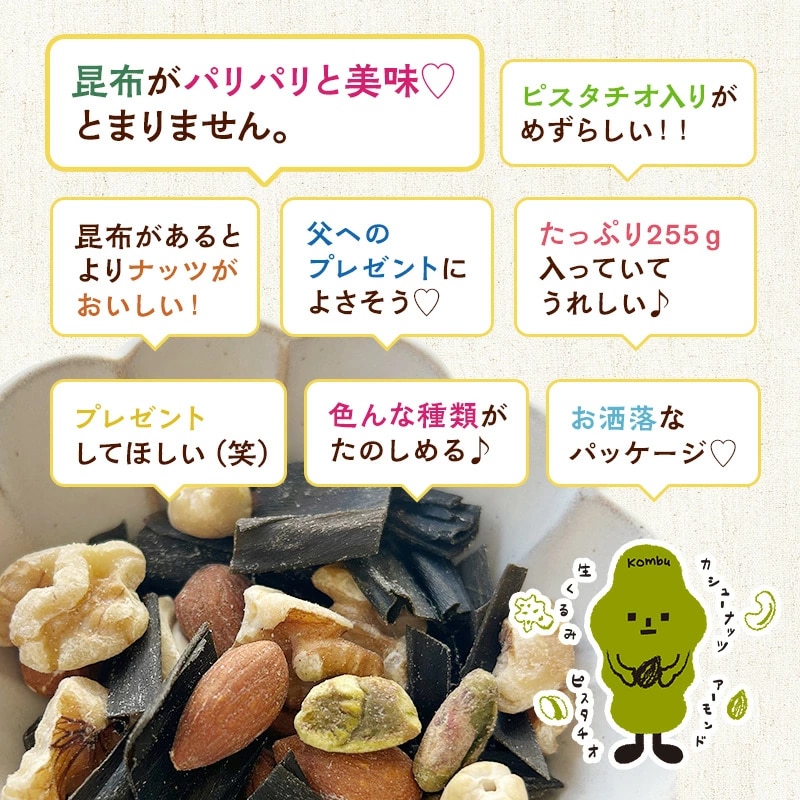 おやつ おつまみ こぶNuts