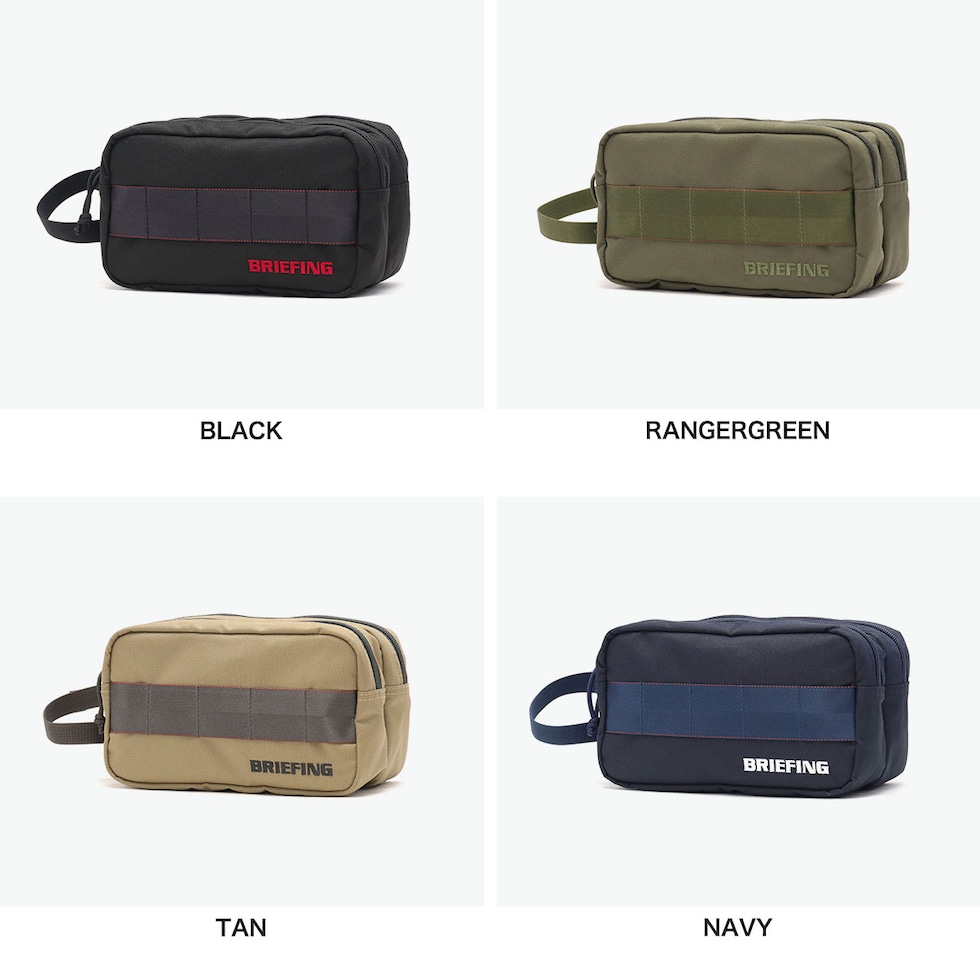 [限定品] ブリーフィング ゴルフ ポーチ ラウンドポーチ ダブルジップポーチ dショッピング |【日本正規品】 ブリーフィング ゴルフ ポーチ