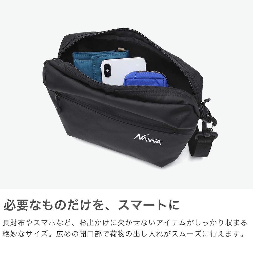dショッピング |ナンガ ショルダーバッグ メンズ レディース NANGA 斜