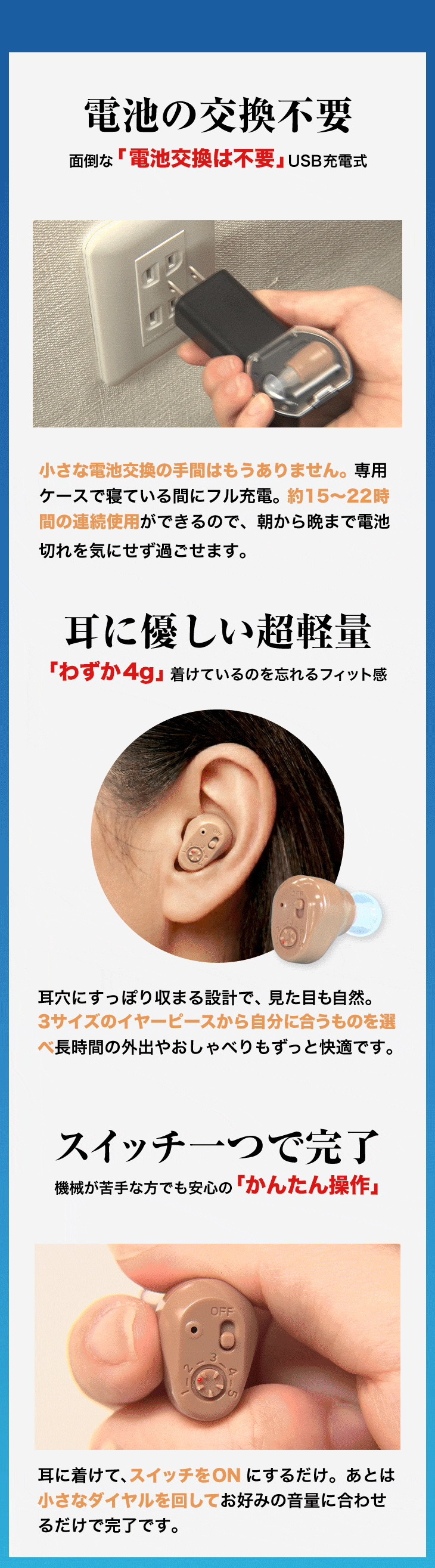 商品の紹介