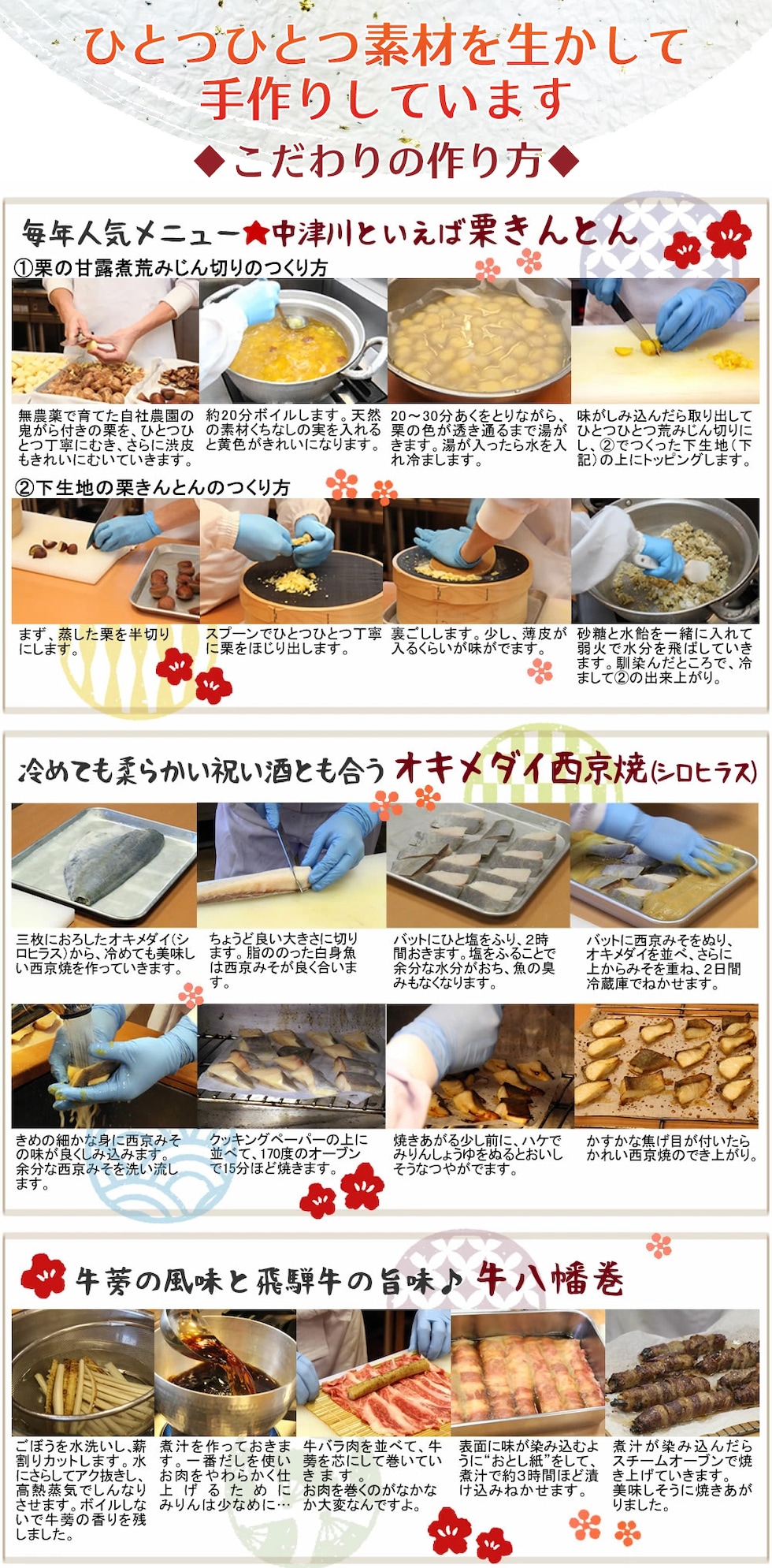 こだわりの作り方＊ご紹介