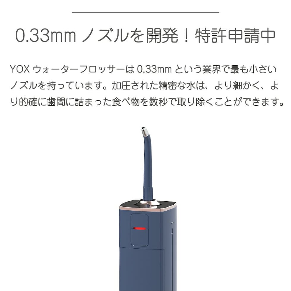 dショッピング |YOX ウォーターフロッサー Y-3NV ネイビー 【WEB限定