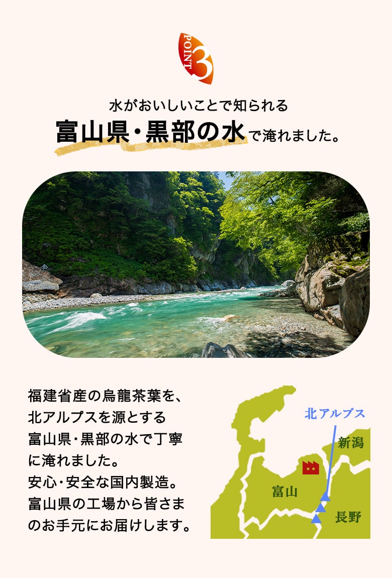 つづけるプラス 黒烏龍茶