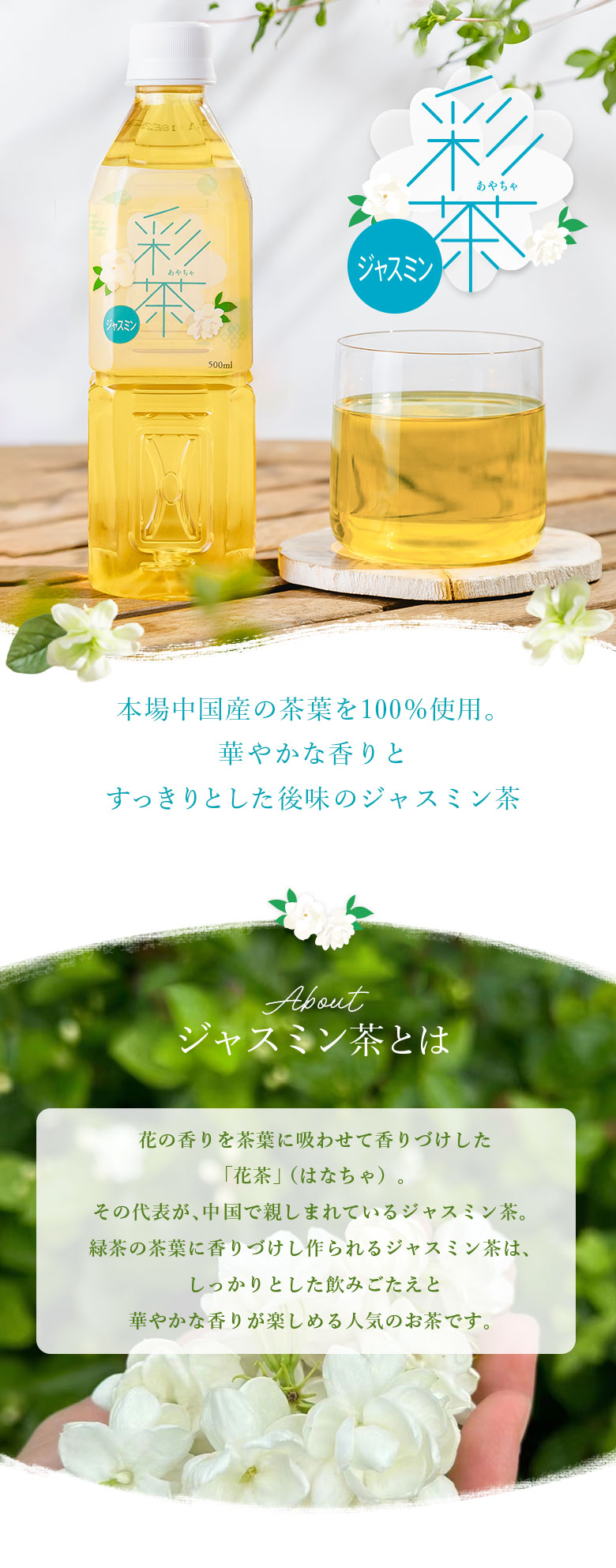 dショッピング |ジャスミン 彩茶-あやちゃ- 500ml 24本 1ケース ペット
