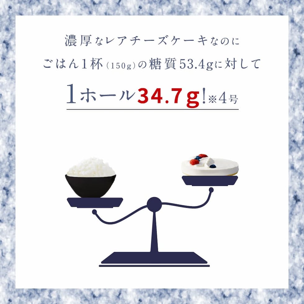 低糖質レアチーズ4号