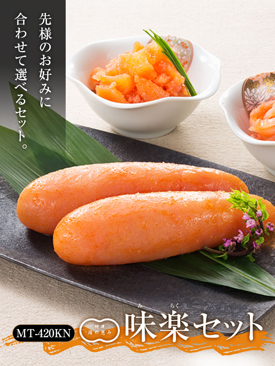 味楽セット MT-420KN めんたい いか 数の子