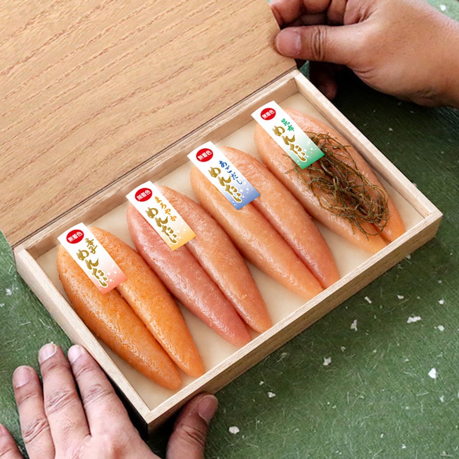 無着色辛子めんたい食べ比べセット