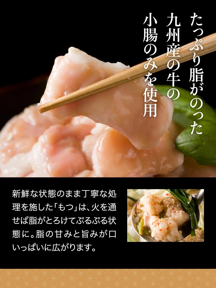 博多もつ鍋 味噌味2人前