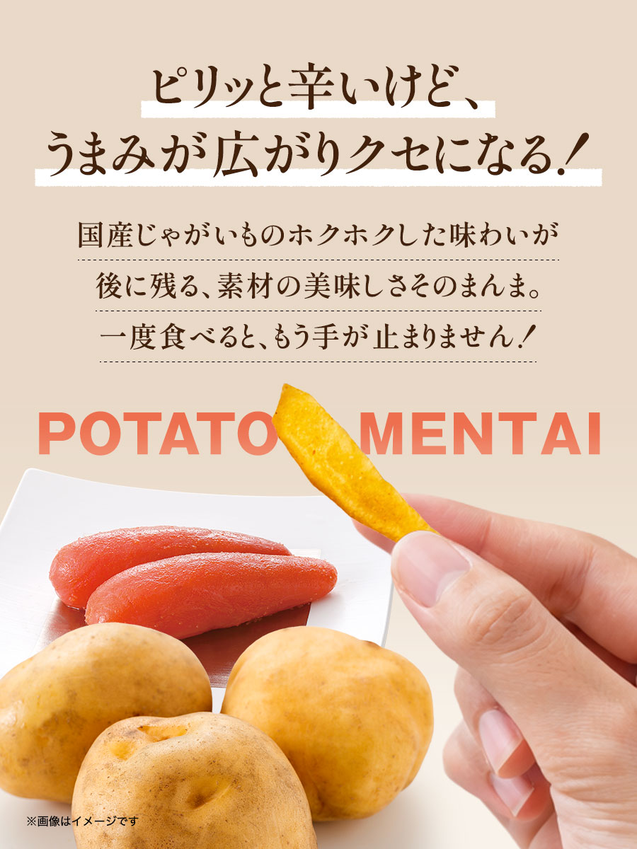 めんたいぽてと 40g