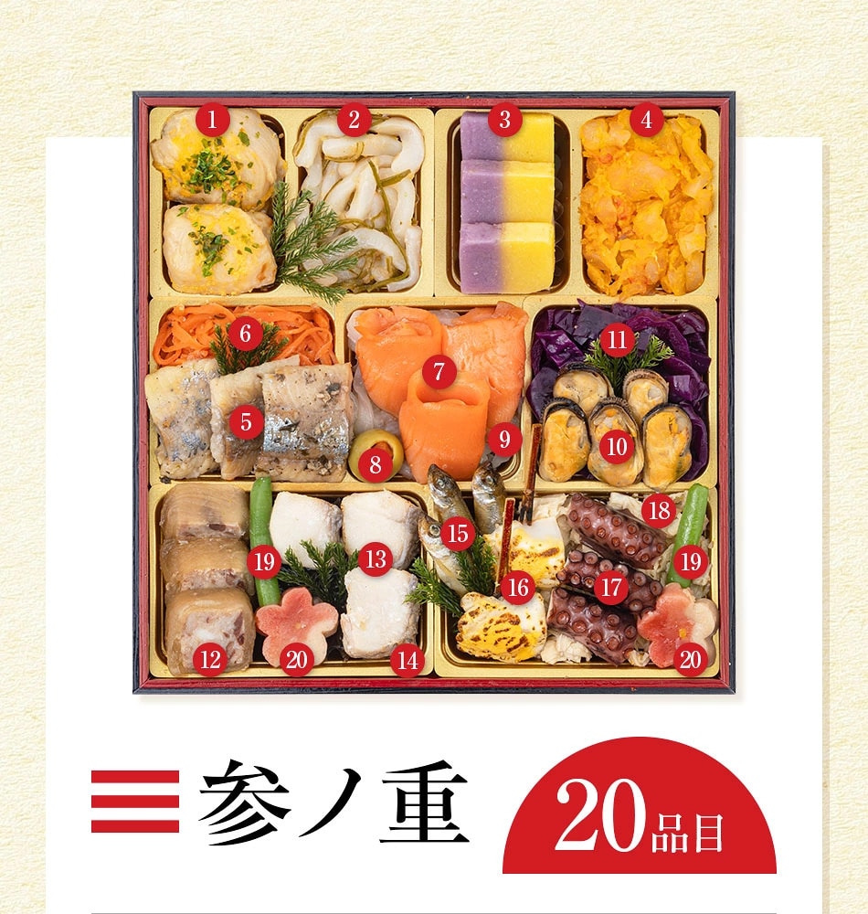 おせち料理 京都祇園料亭「和山」監修 彩嘉（さいか）と福さ屋辛子めんたいセット