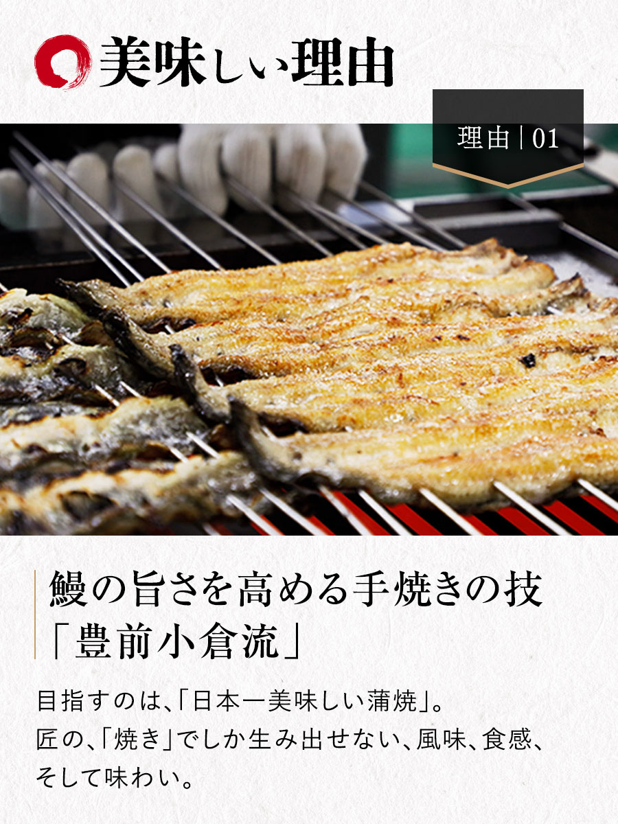 手焼き炭火うなぎ蒲焼2尾 福さ屋 辛子明太子
