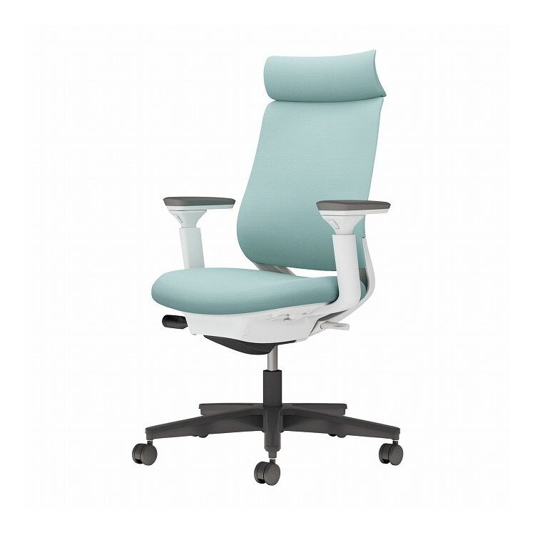 メーカー直送 コクヨ オフィスチェア 椅子 イス チェア ミトラ2 L型肘 ホワイトグレー ブラック 代引不可 メーカー直送 コクヨ オフィスチェア 椅子 イス チェア ミトラ2 肘無