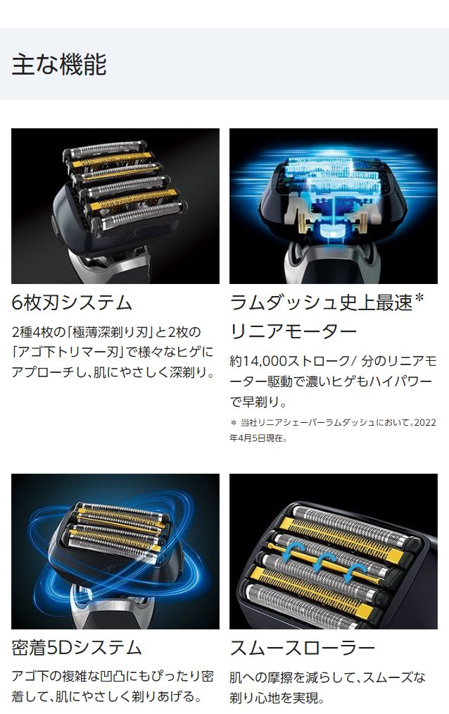dショッピング |パナソニック メンズシェーバー ラムダッシュPRO