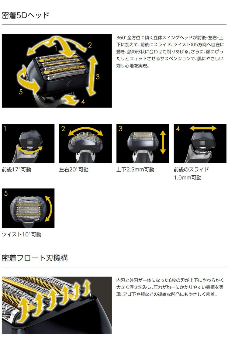 dショッピング |パナソニック メンズシェーバー ラムダッシュPRO ES