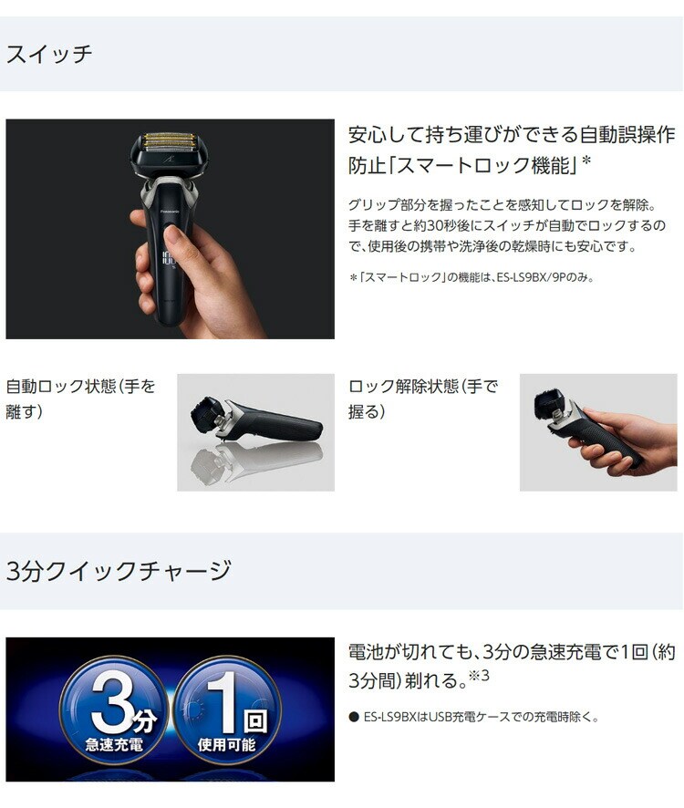 dショッピング |パナソニック メンズシェーバー ラムダッシュPRO ES