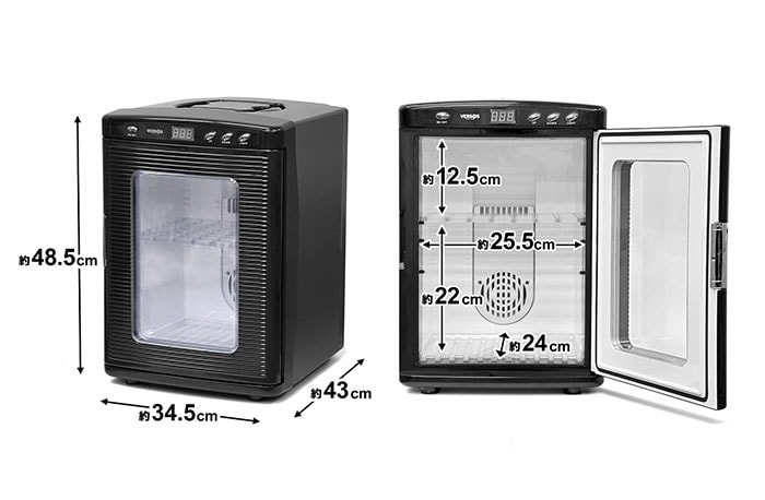 dショッピング |ポータブル 冷温庫 冷蔵庫 ベルソス VERSOS VS-425WH 25L ホワイト 保冷庫 保温庫 保冷 保温 HOT&COOL  1ドア 大容量 車載 渋滞 ドライブ アウトドア 小型 AC DC電源 ぺルチェ式【送料無料】 | カテゴリ：の販売できる商品 | リコメン堂  (252ve ...