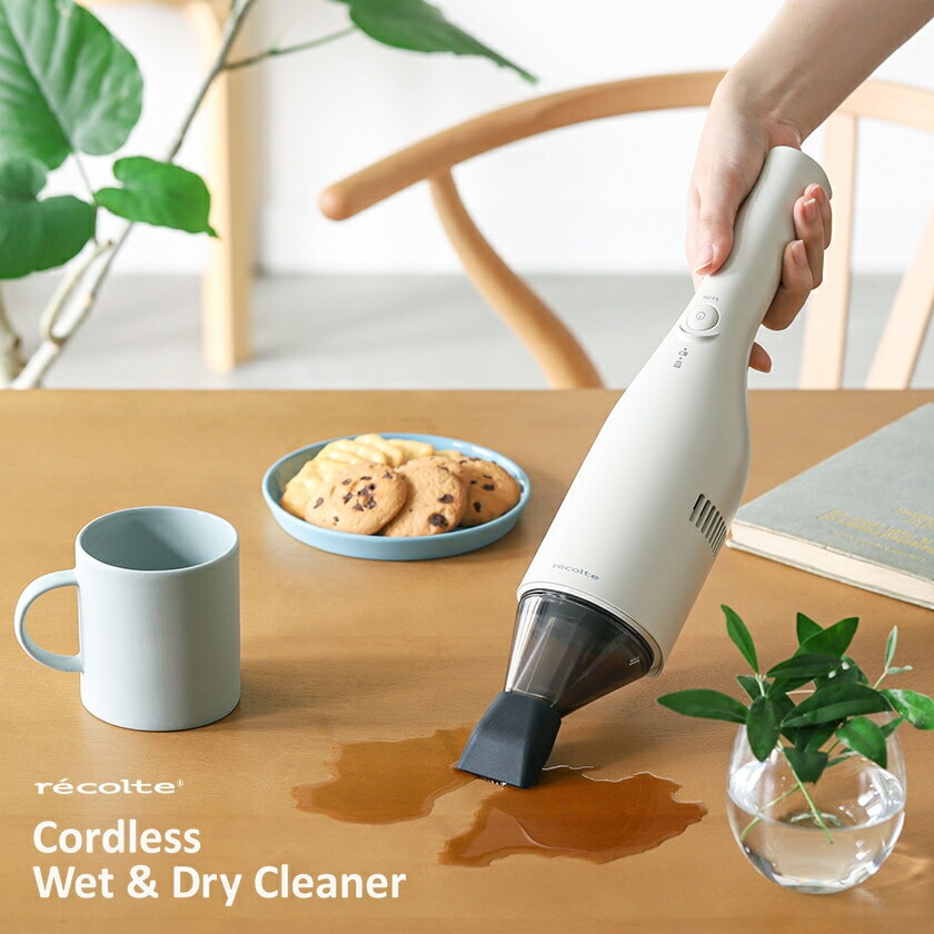 recolte Cordless Wet ＆ Dry Cleaner / レコルト コードレス ウェット＆ドライクリーナー RSC-2